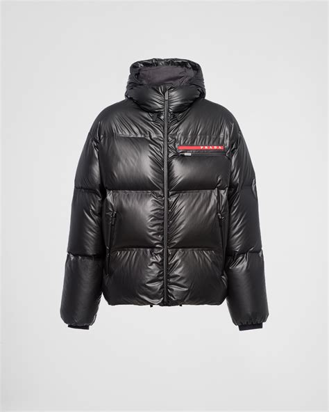 prada piumino nylon lucido|prada light re nylon jacket.